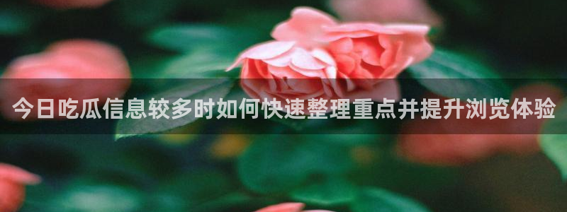吃瓜网黑料