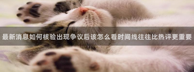 51吃瓜黑料网:最新消息如何核验出现争议后该怎么看时间线往往比热评更重要